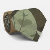 Veganes Muster Krawatte (Gerollt)