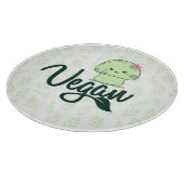 Veganes Pilz und Kräuter Schneidebrett (Ecke)