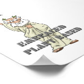 Veganes Poster "I Embracted Pflanze Based" (Ecke)