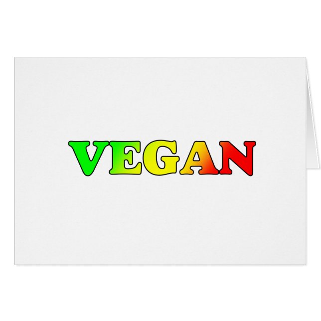 Veganes Rasta (Vorderseite (Horizontal))