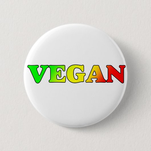 Veganes Rasta Button (Vorderseite)