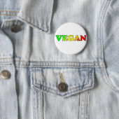 Veganes Rasta Button (Beispiel)