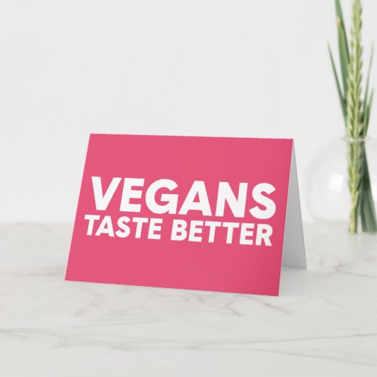 Veganes Rechtsmittel Einladung (Vorderseite)