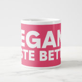 Veganes Rechtsmittel Jumbo-Tasse (Vorderseite)