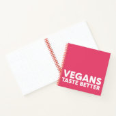 Veganes Rechtsmittel Notizblock (Innenseite)