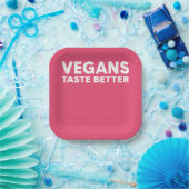 Veganes Rechtsmittel Pappteller (Party)