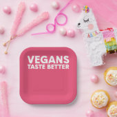 Veganes Rechtsmittel Pappteller (Party)
