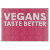 Veganes Rechtsmittel Schneidebrett (Vorderseite)
