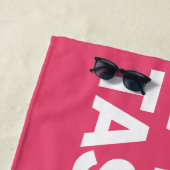 Veganes Rechtsmittel Strandtuch (Beispiel)