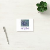 Veganes Rotes Cabbage Vintages Geschenk Post-it Klebezettel (Büro)