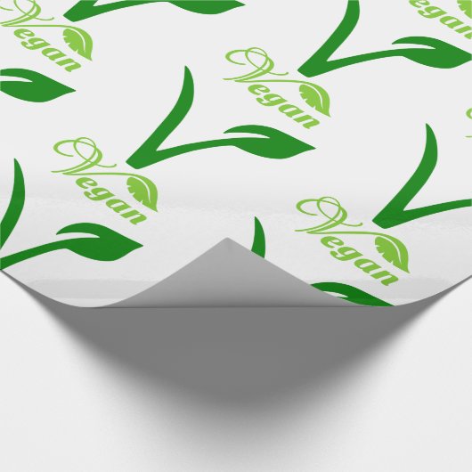 Veganes Schleifpapier Geschenkpapier (Ecke)