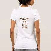 Veganes Shirt des Frucht-Junkien (Rückseite)