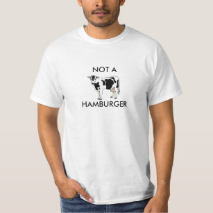 Veganes Shirt NICHT ein HAMBURGER