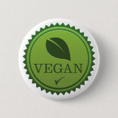 Veganes Siegel Button (Vorderseite)