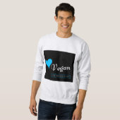 Veganes Sweatshirt für Männer/Frauen - Liebeleben (Vorne ganz)
