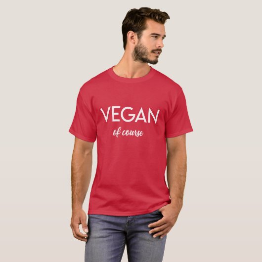 Veganes T-Shirt (Vorne ganz)