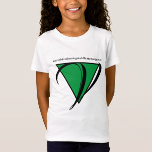 Veganes T-Shirt für Mädchen