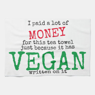 Veganes Teetuch Geschirrtuch