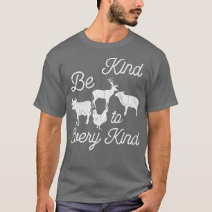 Veganes Tier Lover Vegetarier Vintag mit freundlic T-Shirt