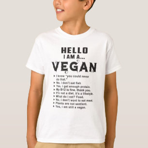Veganes Vegetarisches Gemüse Veganismus Funny Gift T-Shirt