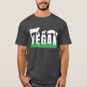 Veganes Vegetarisches Klimaschutzprogramm für Tier T-Shirt