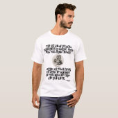 (VEGANES) ZITAT PYTHAGORASES T-Shirt (Vorne ganz)