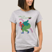 Veganes Zitat von Funny Salad T-Shirt (Vorderseite)