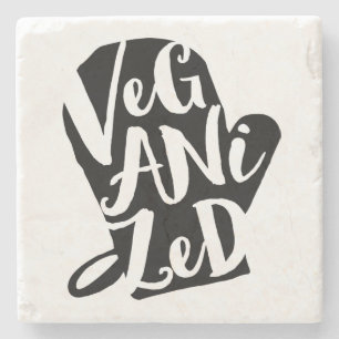 Veganisierte Vegan Steinuntersetzer