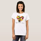 Veganism ist Liebe T-Shirt (Vorne ganz)