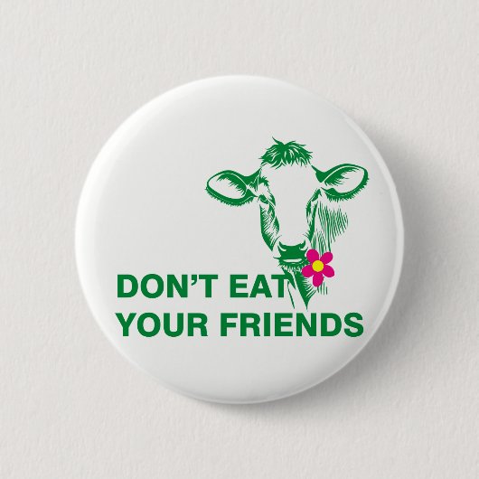 Veganismus Button (Vorderseite)