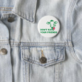 Veganismus Button (Beispiel)