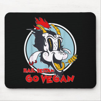 Veganismus Humor Weizen Gluten Hagel Seitan geh ve Mousepad