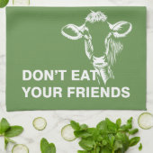 Veganismus Küchentuch (Gefaltet)