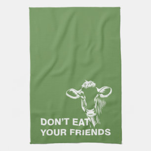 Veganismus Küchentuch