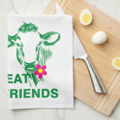 Veganismus Küchentuch (Viertel Falte)