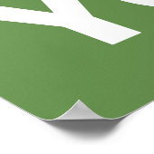 Veganismus Poster (Ecke)