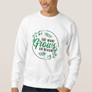 Veganismus Vegans Tierrechte Veganes Sonnengeschen Sweatshirt