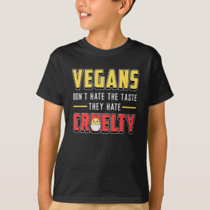 Veganismus Vegetarisches Veganes Gemüse Geschenk I T-Shirt