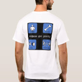 Vegans erhalten viel T-Shirt (Rückseite)