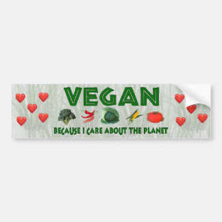 Vegans für den Planeten Autoaufkleber