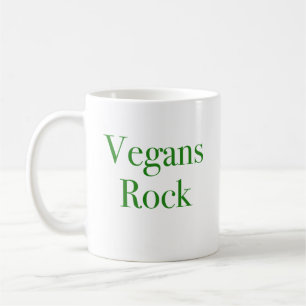 Vegans Rock Kaffeetasse