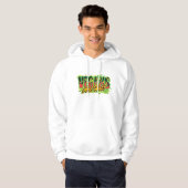 Vegans sind heiß hoodie (Vorne ganz)