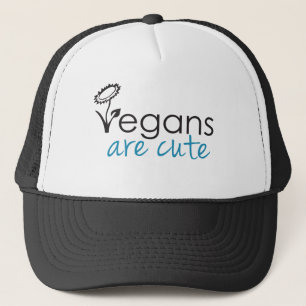 Vegans sind niedlich - fertigen Anwälte Truckerkappe