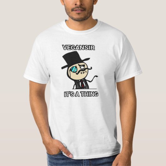 Vegansir ist es eine Sache T-Shirt (Vorderseite)