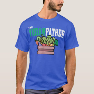 Veganvater Funny Vegetarian Herbivore Pflanze B T-Shirt