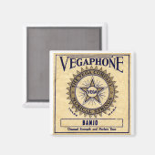 Vegaphone Saiten Magnet (Vorderseite/Rückseite)