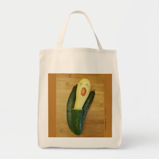 VegARTable™ Scream Tote Bag Tragetasche (Vorne)