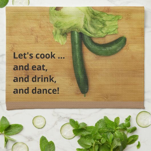 VegARTable Tanzküche Handtuch (Gefaltet)