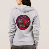 Vegas 777 Glam Slot Machine Hoodie 💎 🎰 (Rückseite)