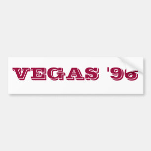 VEGAS '96 AUTOAUFKLEBER